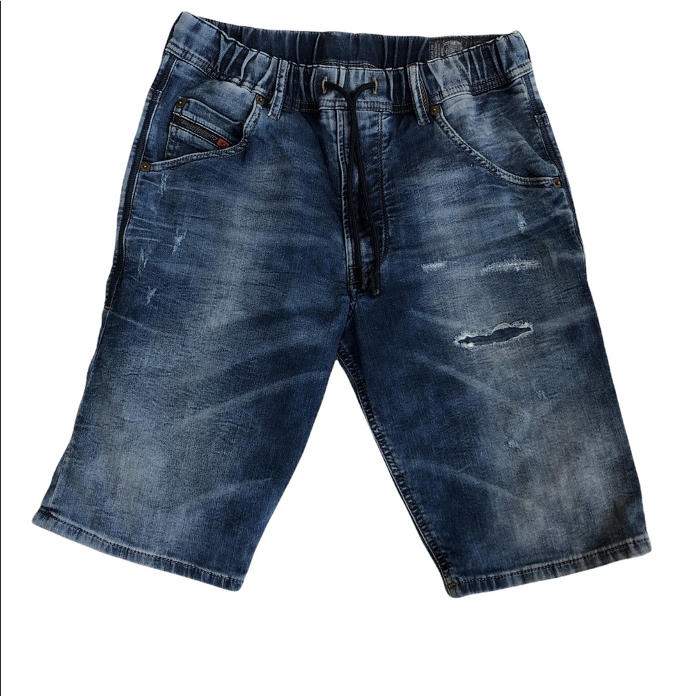 Diesel Distressed Denim Shorts